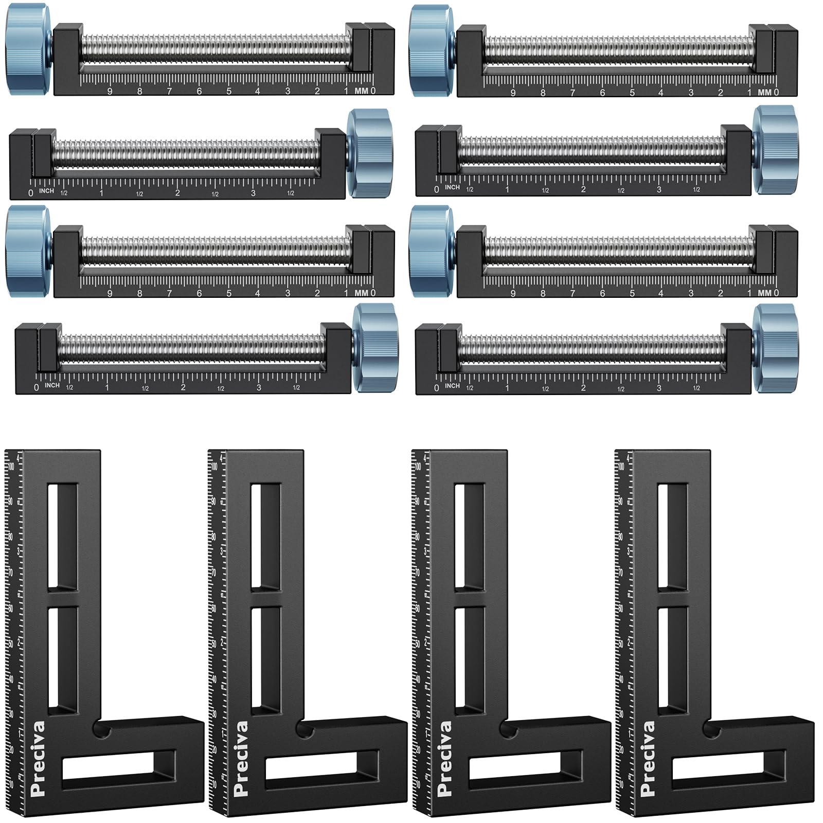 Preciva Right Angle Positioning Square Clamp
