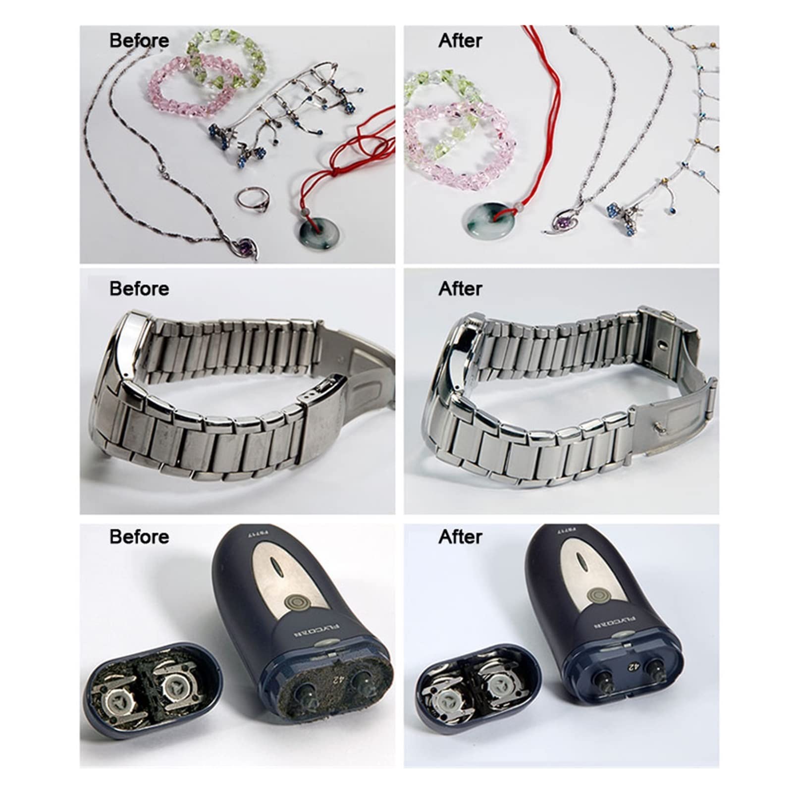 Dispositivo per la Pulizia ad ultrasuoni 75 0 ml CHILTRI Completa di CHIUCHI PROFFIESIONE Completo CASA 5 Timer OGCHI Orologi Denture Chiave DAZIONE PULIZIONE PROFAZIONE