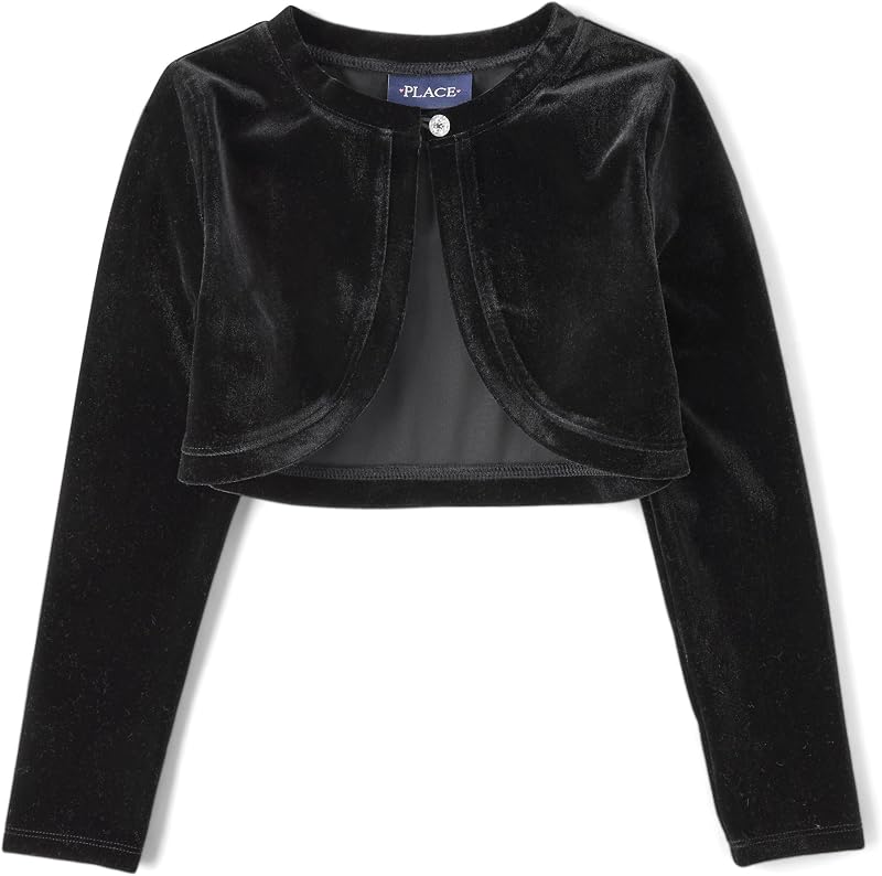 Girls' Long Sleeve Shrug Cardigan