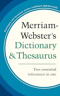 Merriam-Webster's Dictionary and Thesaurus, Newest Edition, Kindle Edition