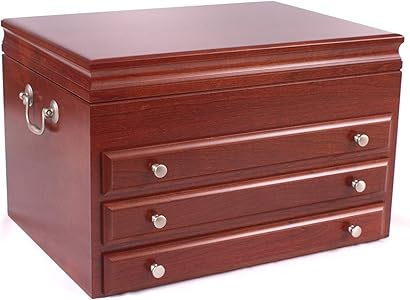 Amazon.com: American Chest Co. #J03C Majestic- 3 Drawer Jewelry
