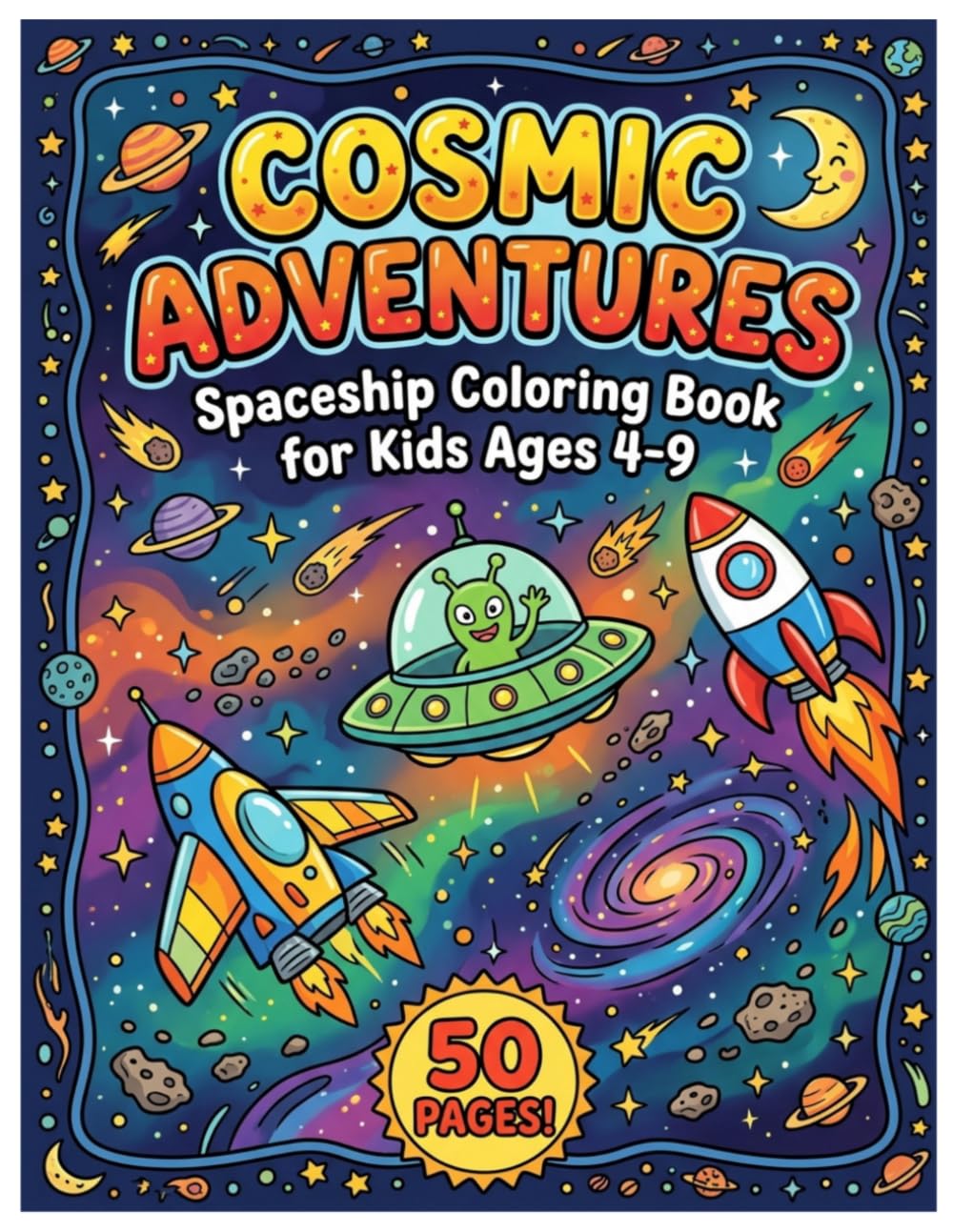 COSMIC ADVENTURES Coloring Book