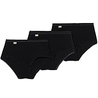 Playtex Confezione da 3 Mutandine in Cotone Elastico di Massimo Comfort Donna x3