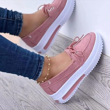 Amazon.com: OPPHLED Plimsoles planos de cuña para mujer, tenis de lona para  mujer, tenis para mujer, tenis planos para mujer, playa de verano para casa,  hogar, interior y moda : Ropa, Zapatos