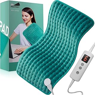 Sponsored Ad - Heating Pad for Back Neck Shoulder Pain Relief, Gifts for Women, Men, Mom, Dad, Christmas, Mothers Day, Fat...