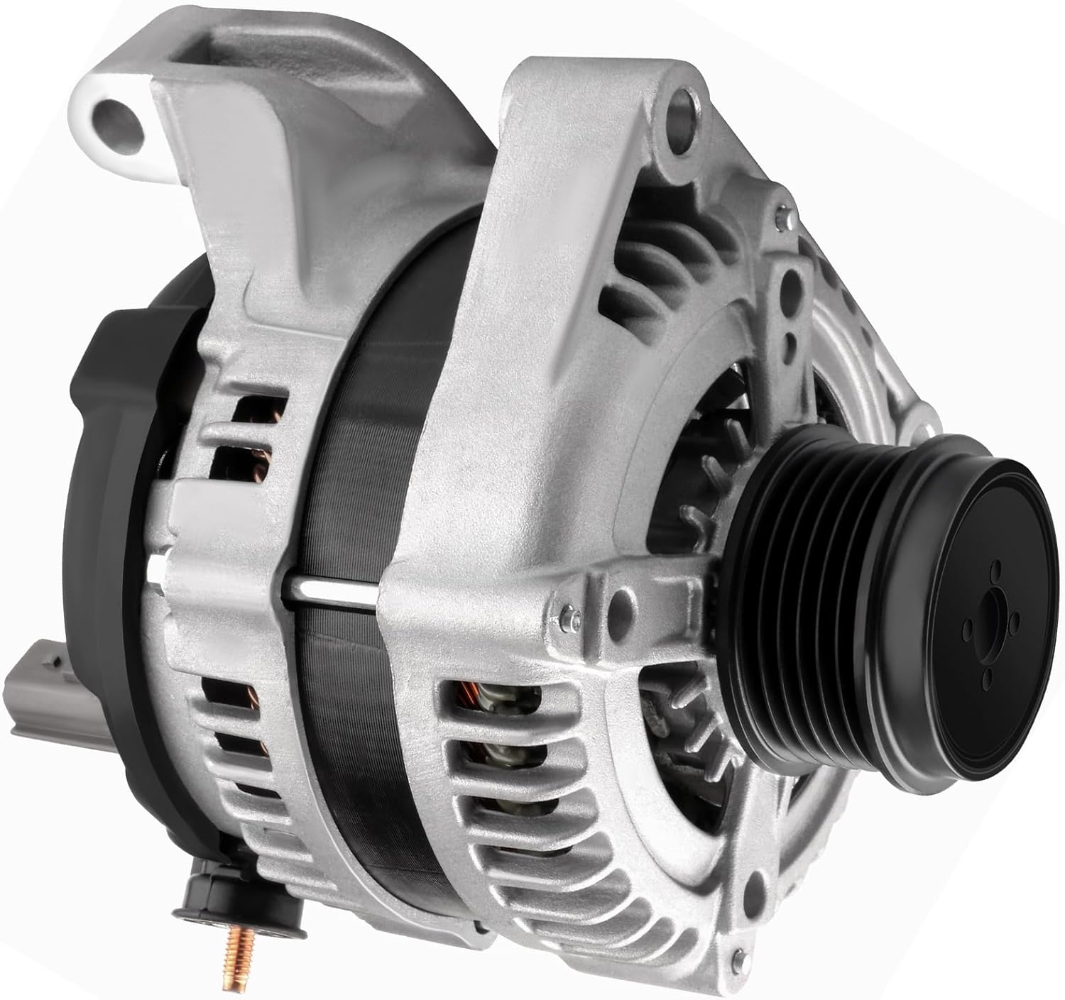 High Output Alternator for Chrysler Voyager 2001-2003 for Chrysler Town & Country 2001-2007 for Dodge for Grand Caravan 2001-2007 for Dodge for Caravan 2001-2007 Replaces# 13870-160A 12V CW