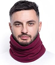 Mens Unisex Fleece Neck Neck Nose Neck Winter Warm Mask Thick Skiing Cycling Motorcycle Sports Snow Cap Elastic Windproof Headband