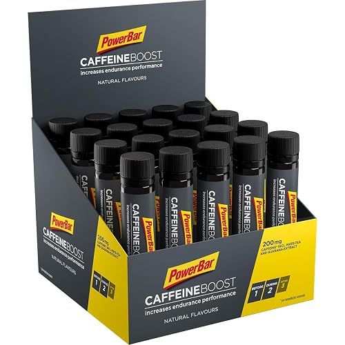 Powerbar Caffeine Boost Ampullen 20x25ml - Supplement mit 200mg Koffein