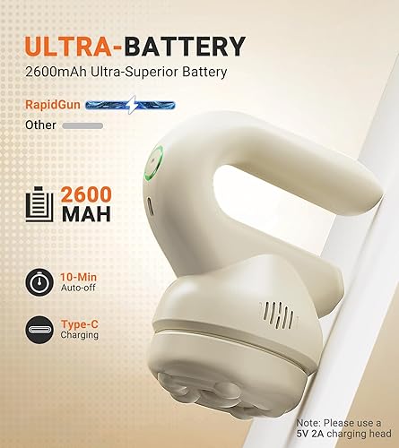 Miniatura 7 de Prime - Mini masajeador de terapia de mano  Masajeador de espalda de tejido profundo giratorio y vibratorio 3D, herramienta de masaje de punto de