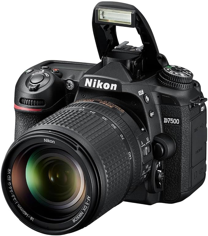 Nikon D7500 Cámara DSLR 20.9MP con lente 18-140mm miniatura 8