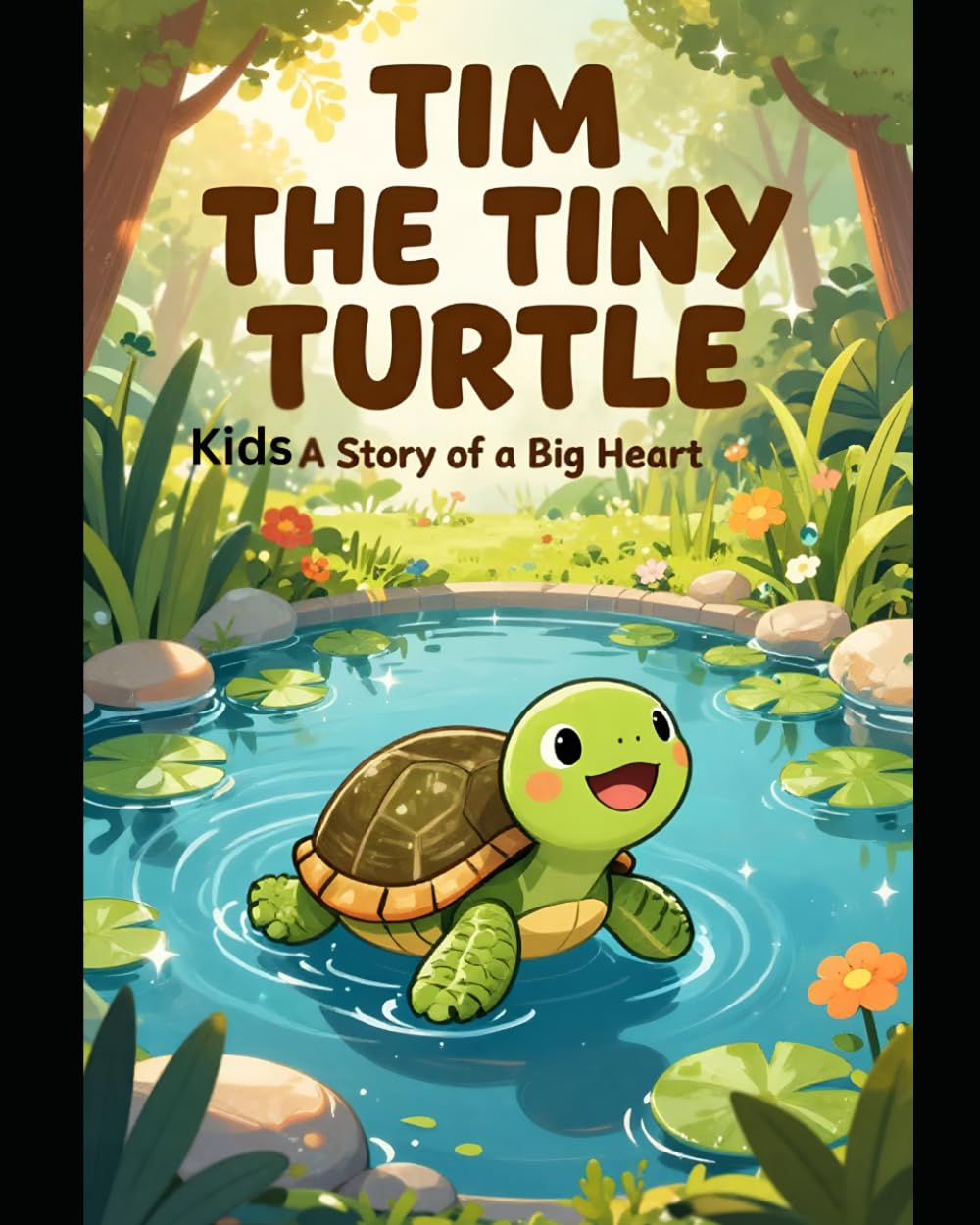 the story Turtle book: A Story of a Big Heart (An Inspiring Children's Picture Book about Kindness, Courage, and Helping Friends)