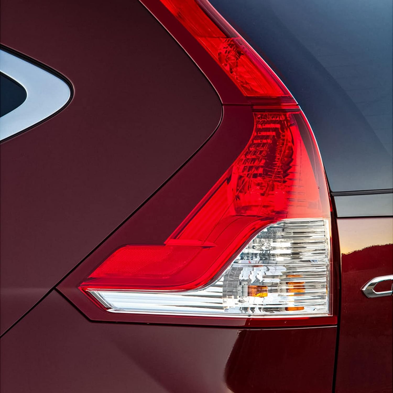Huray Tail Light for Honda CRV 2012 2013 2014 Taillight Assembly Brake Lamp Replacement 33550-T0A-H01 Driver Side (Left)