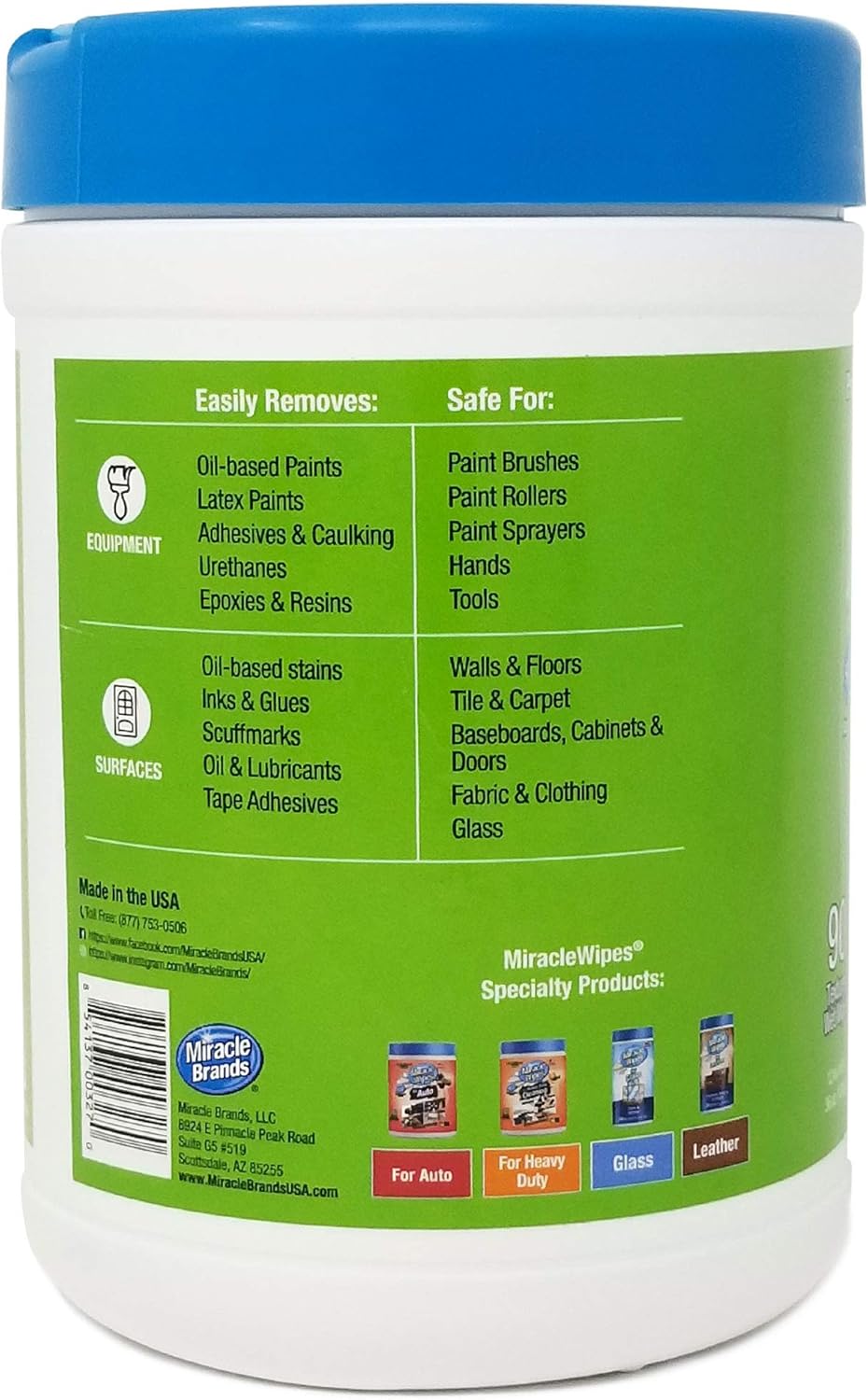 for Paint Prep & Cleanup, Remove Tough Grime Build-Up, Wet