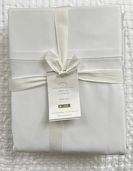 pottery barn queen sheets