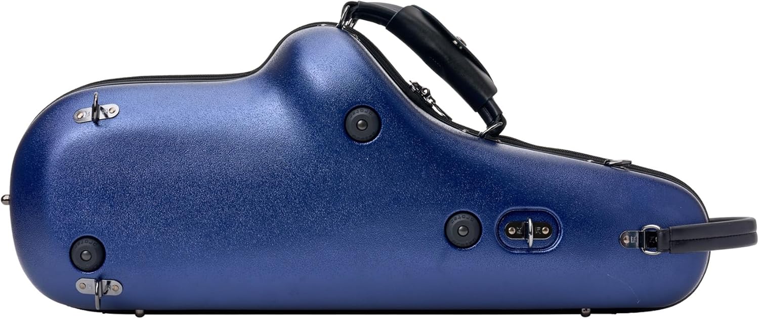 Protec Micro ZIP Alto Saxophone Case, Blue, Model BM304CTBX