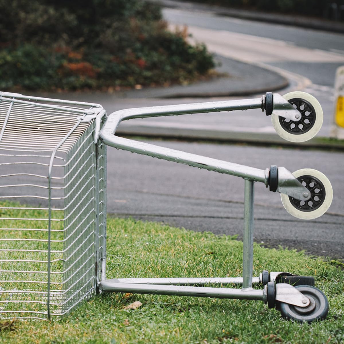 BETOOKY Einkaufswagenräder 6 Stück Verschleißfeste Ersatzrollen aus Kunststoff und Schaumstoff Kompatibel mit Handwagen und Kinderwagen für Alltagseinsatz