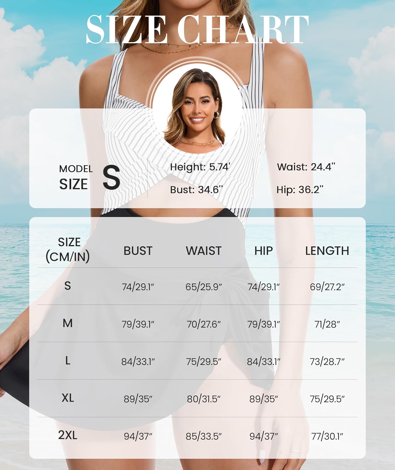 SIMIYA Women One Piece Swimsuit,Sexy V Neck Bathing Suit Dress,Cutout High Waist Tummy Control Swimwear with Cute Tie Knot - Image 6