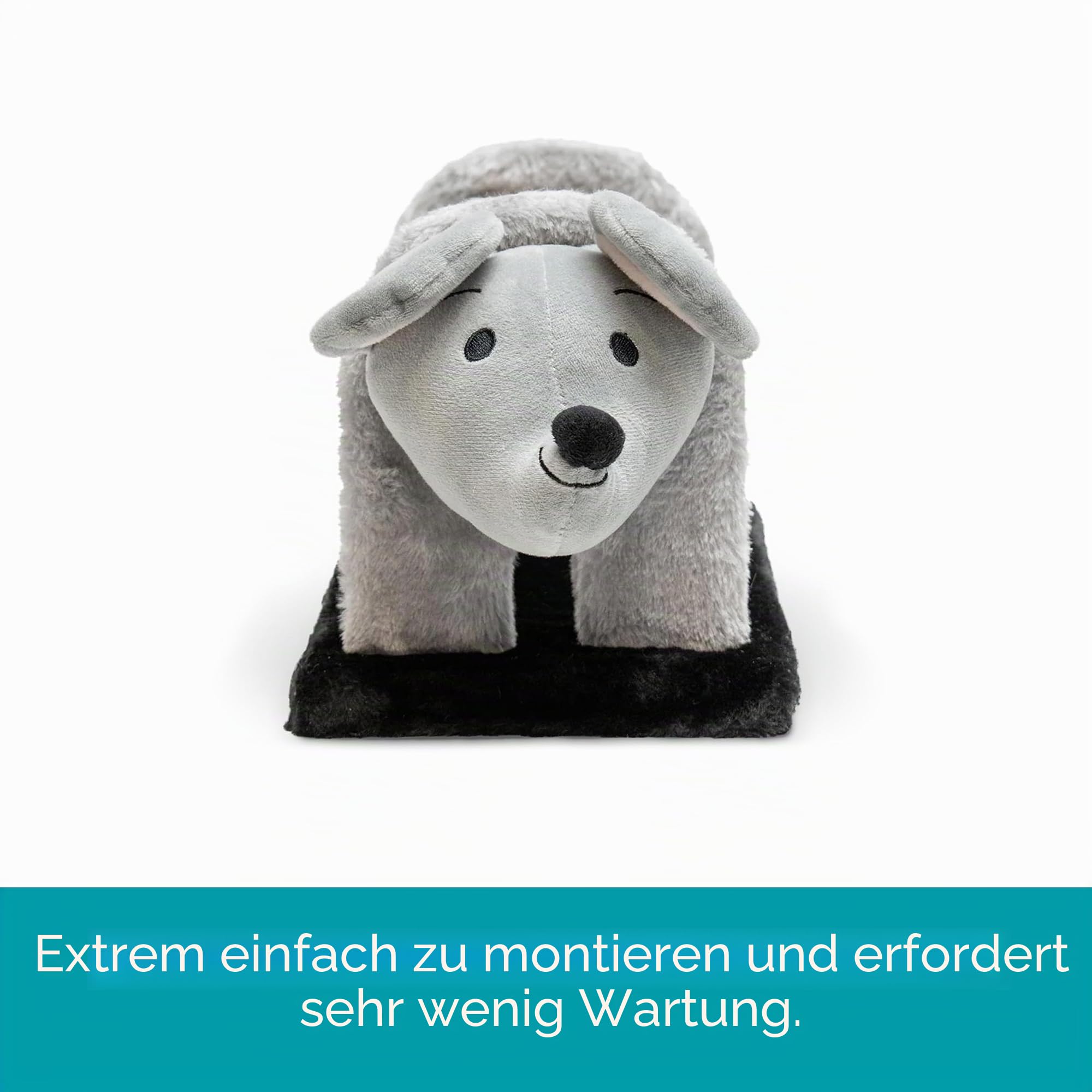 Katzen-Kratzbaum aus Sisal und Plüsch, Micky Maus, widerstandsfähiges Material für Spaß für Ihre Katze, Maße: 56 x 18 x 18 cm
