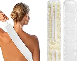 Bucha Vegetal Esponja Banho Para Costas Dorsal