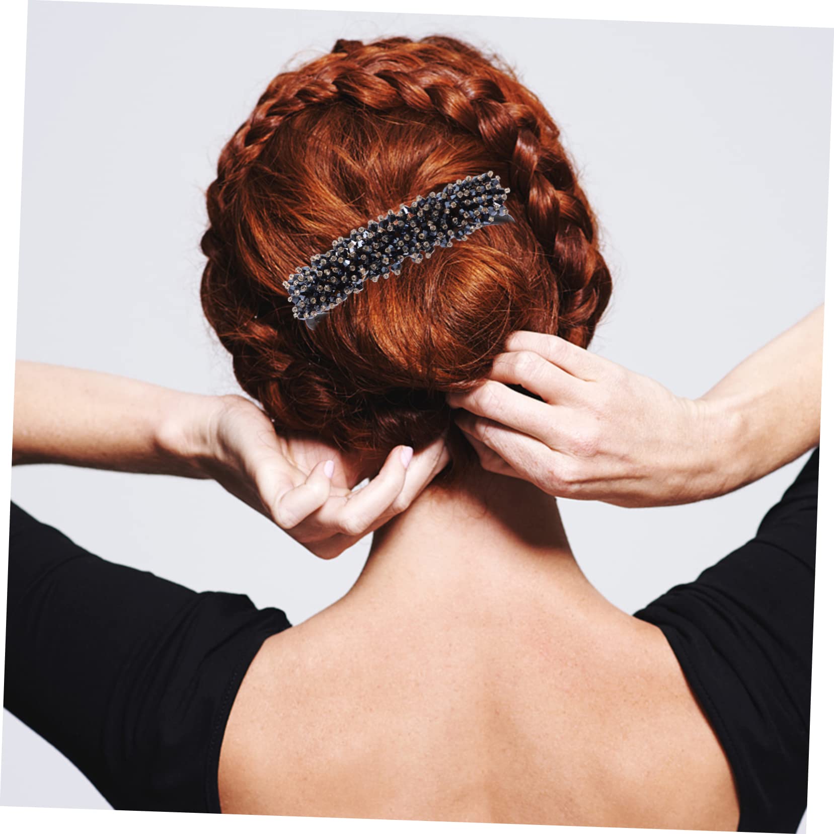 Healeved 9stücke Teiliges Haar Dutt Maker Crystal Bun Maker Für Frauen Elastische Haargummis Und Haarstyling-werkzeug Für Yoga Parties Und Besondere Anlässe