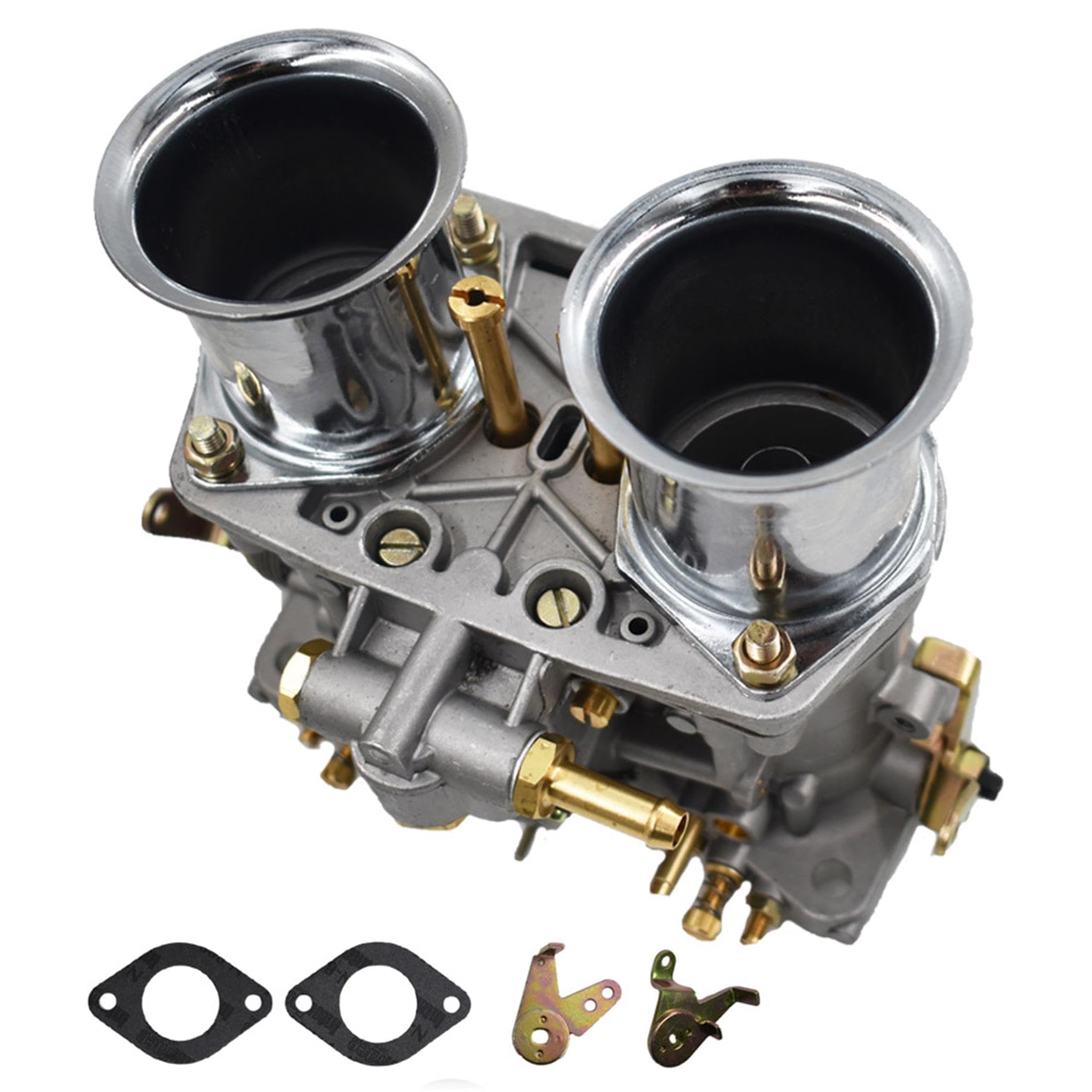 Photo 1 of 2-Barrel Carburetor Carb Replacement for Beetle Fiat Replacement for Weber 40 IDF