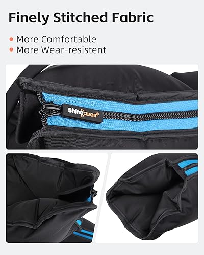 Miniatura 3 de Masajeador de pierna SHINE WELL con calor y compresión, masajeador completo de pierna para circulación y alivio del dolor, con 3 niveles de calor, 3