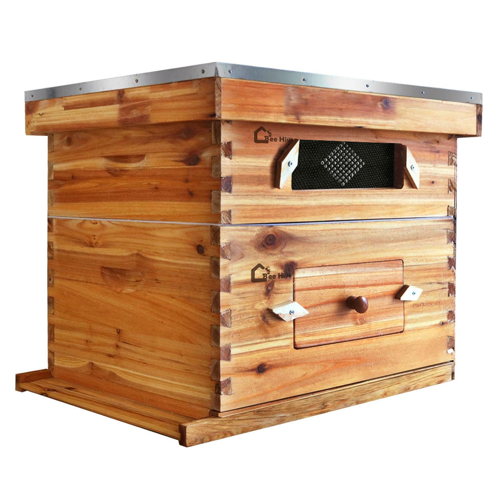 garvee ruche langstroth 10 cadres cèdre