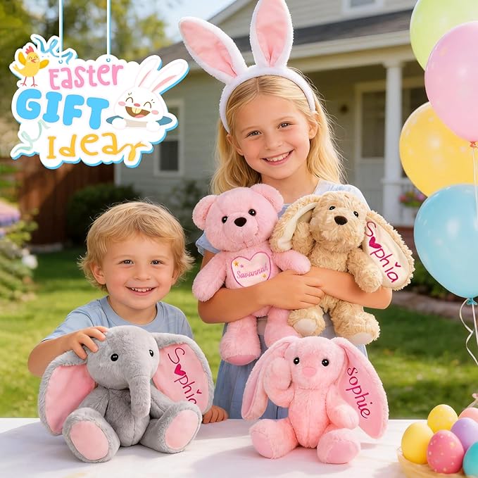 Oso de Peluche Personalizado con Nombre Bordado - Regalo miniatura 2