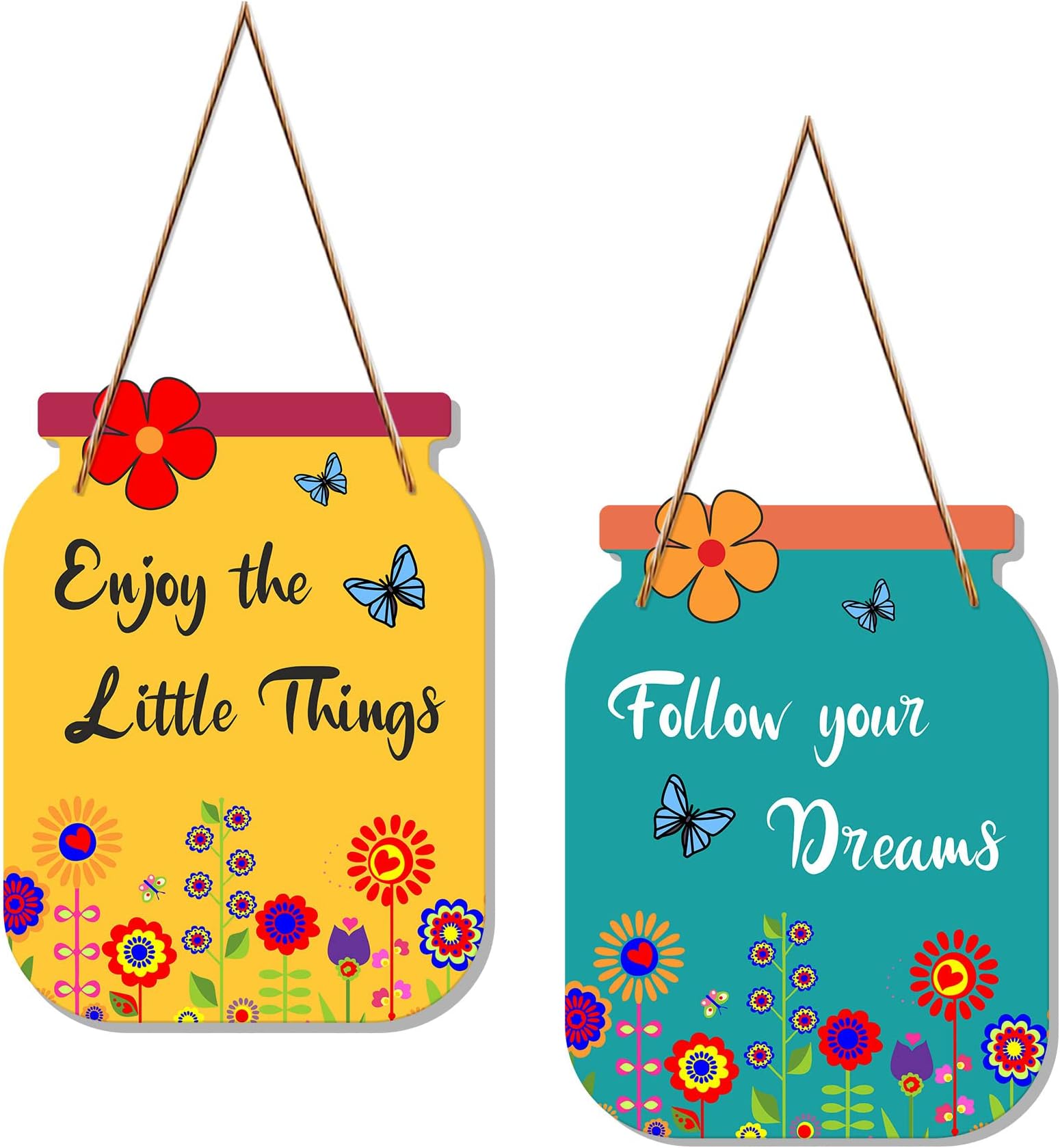 Your Dreams Quote Decorative Wall Art MDF Wooden Wall Hanger for Living Room |