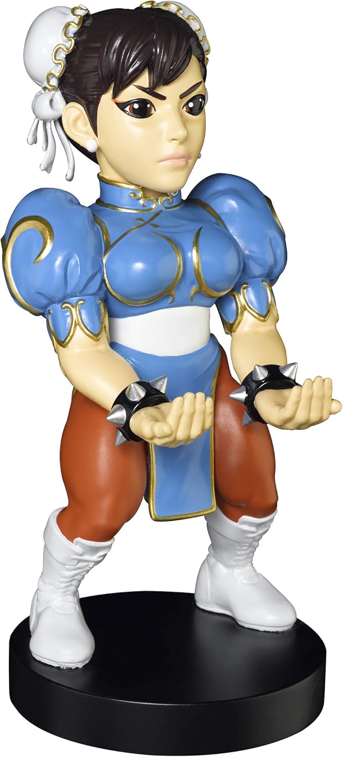 Review Exquisite Gaming Chun Li Cable Guys Mobile Phone and Controller Holder - Not Machine Specific
