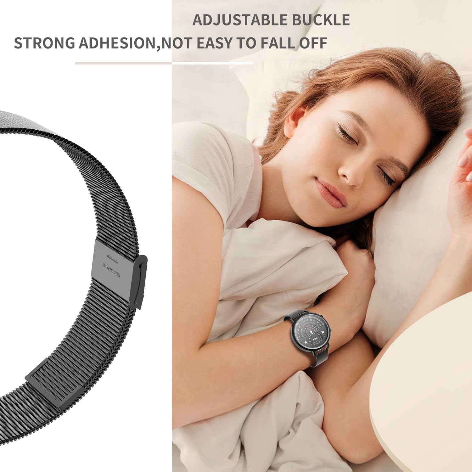 TVG Men's Watch, Multifunctional Outdoor Sports Watch with Compass and 50m Waterproof, Scratch-Resistant Mirror, Suitable for Hiking and Camping Black image 8 of 8 B0DG8PGBKC