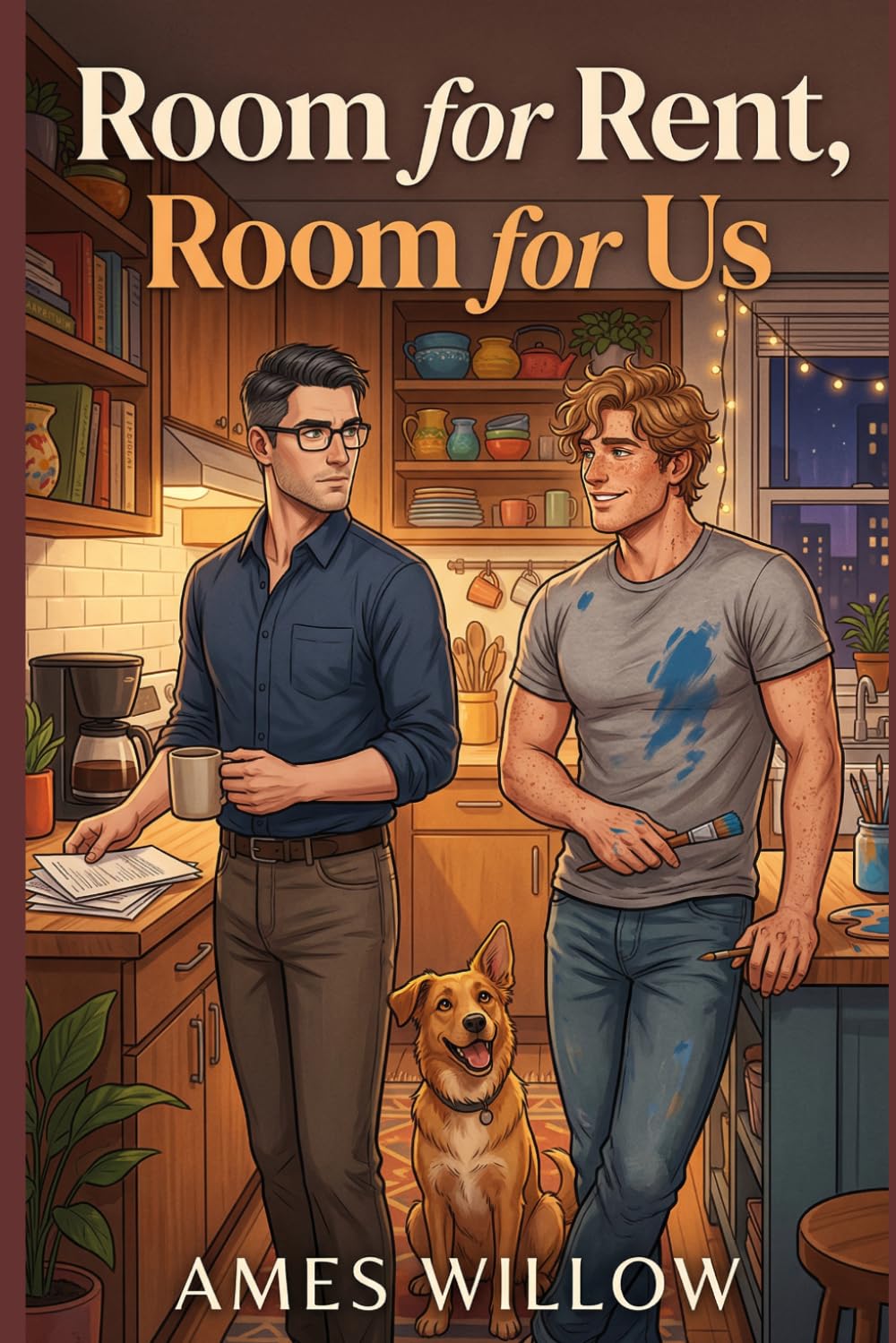 Room for Rent, Room for Us: A Grumpy/Sunshine M/M Romance