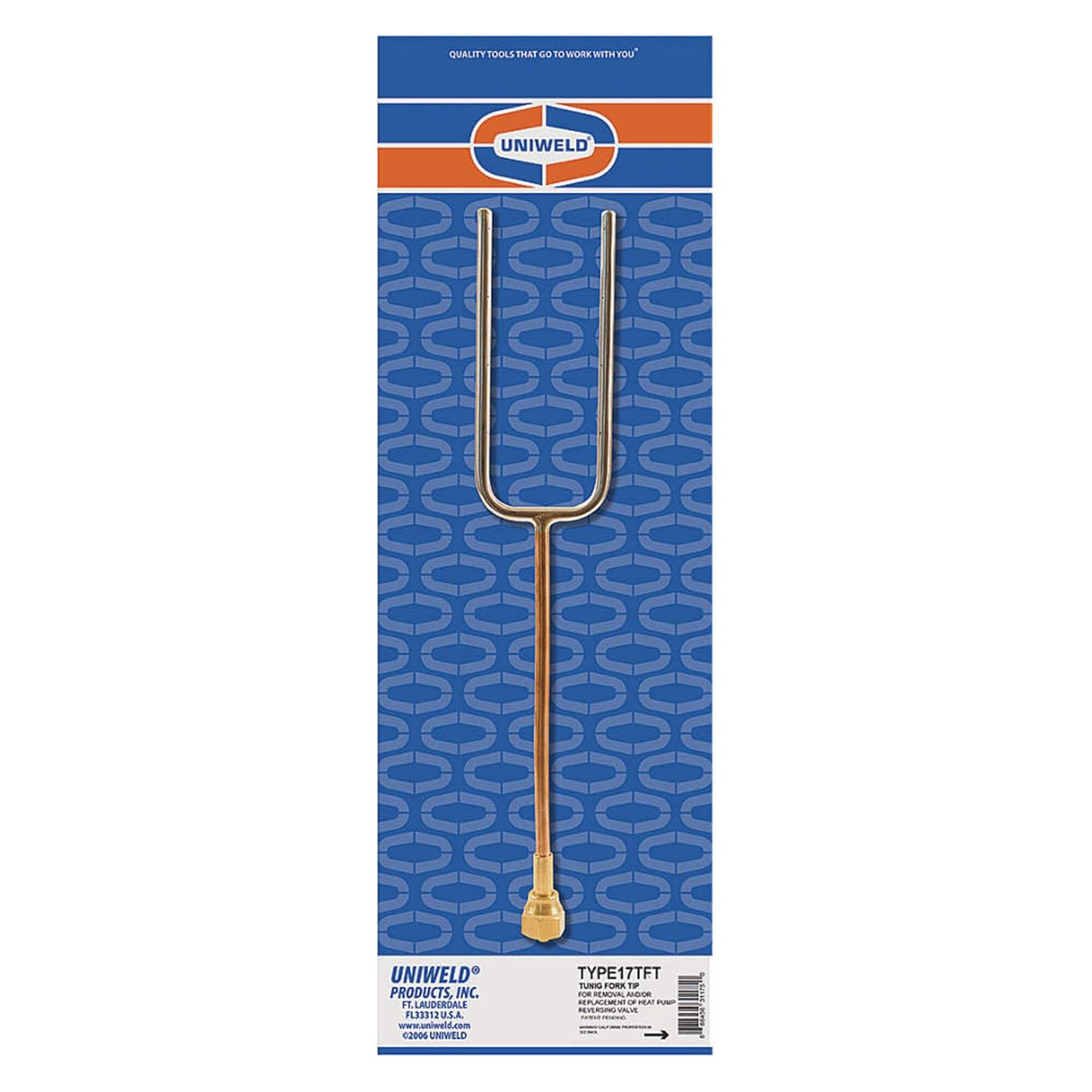 Uniweld TYPE17TFT - Tuning ForkTip Type17FT 8 Flames