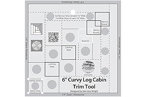 10 inch Wonky Log Cabin Trim Tool: Unleash Precision and Creativity