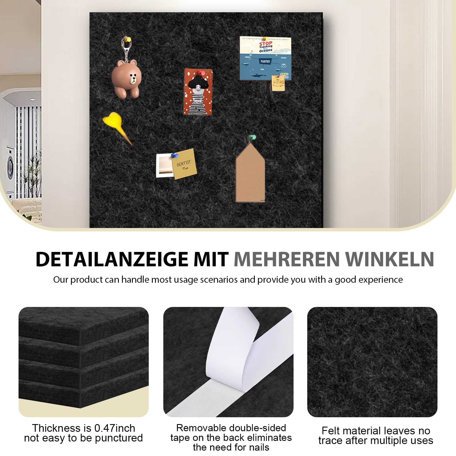 Dart Wandschutz Dartscheiben-Wandschutz (91,4x61cm) Produktbild-Vorschau 13