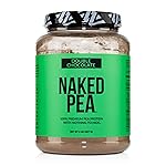 NAKED Pea - Double Chocolate Protein from US & Canadian Farms, Organic Cocoa, Organic Coconut Sugar - No GMO, No Soy, and Gluten Free, Aid Growth and Recovery - 21 Servings