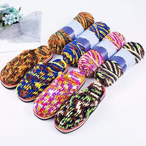 Miniatura 5 de Hilado de felpilla de terciopelo para manualidades, hilo para tejer a mano, suave, cálido, esponjoso, chal para bricolaje, bufanda, sombrero,