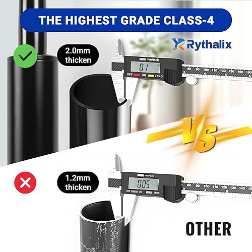 Miniatura 5 de Reemplazo del cilindro de silla de oficina de 8 pulgadas, elevador hidráulico de alta resistencia de 1000 libras clase 4 con rotación silenciosa de