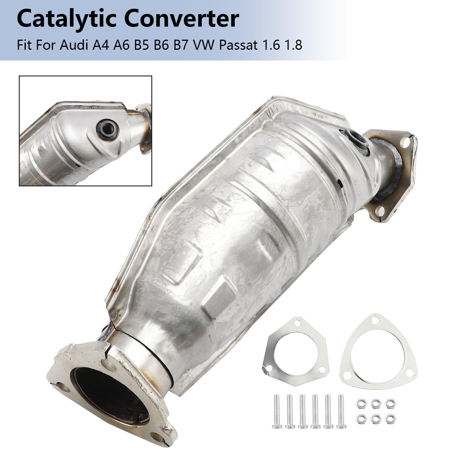 Catalizador para Fit for Volkswagen Passat para Fit for Audi A4 Quattro 1.8L 1997-2006