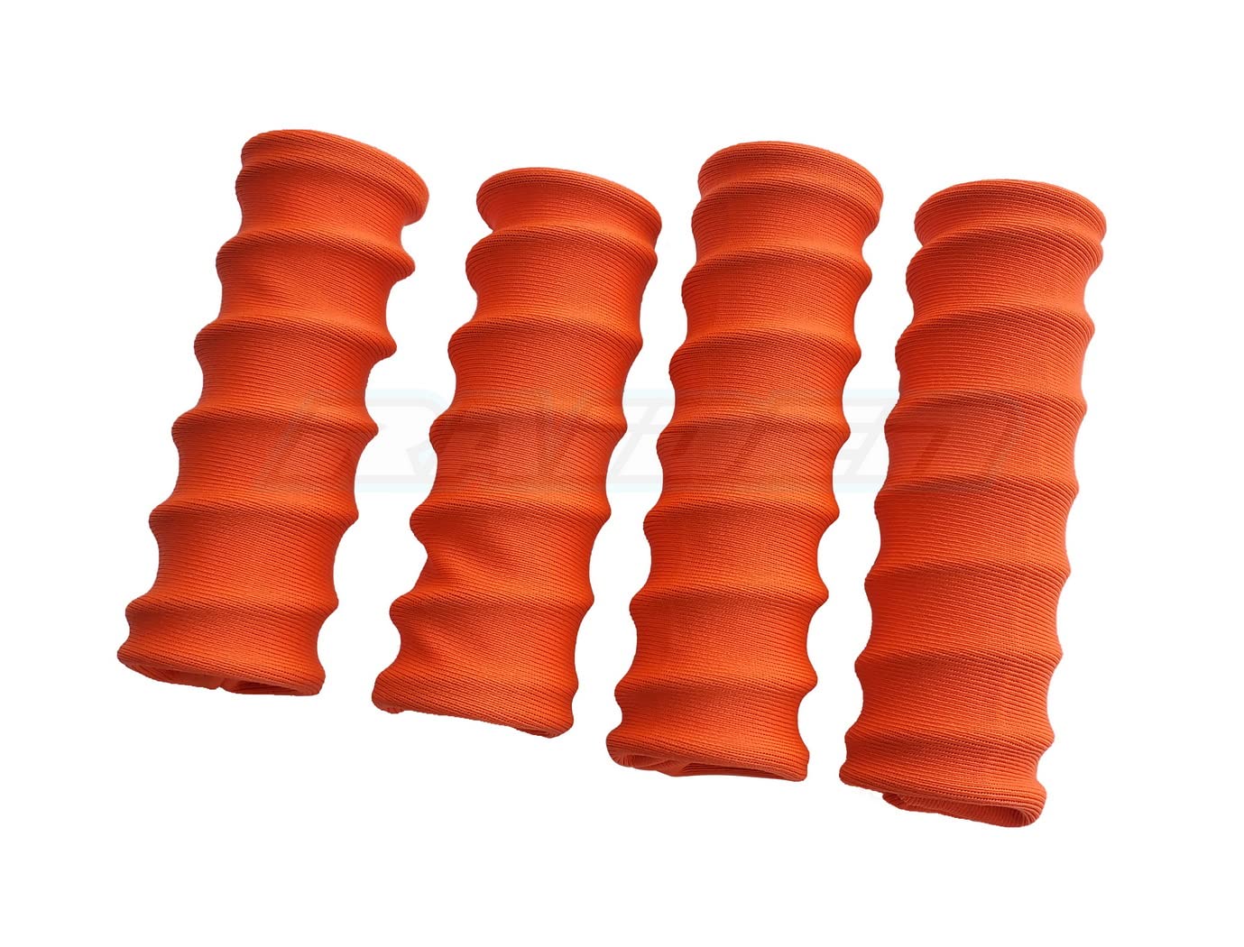 Damper Shock Sleeves Dirt Dust Resist Guard Cover for Traxxas 1/8 Sledge 4pcs - Orange