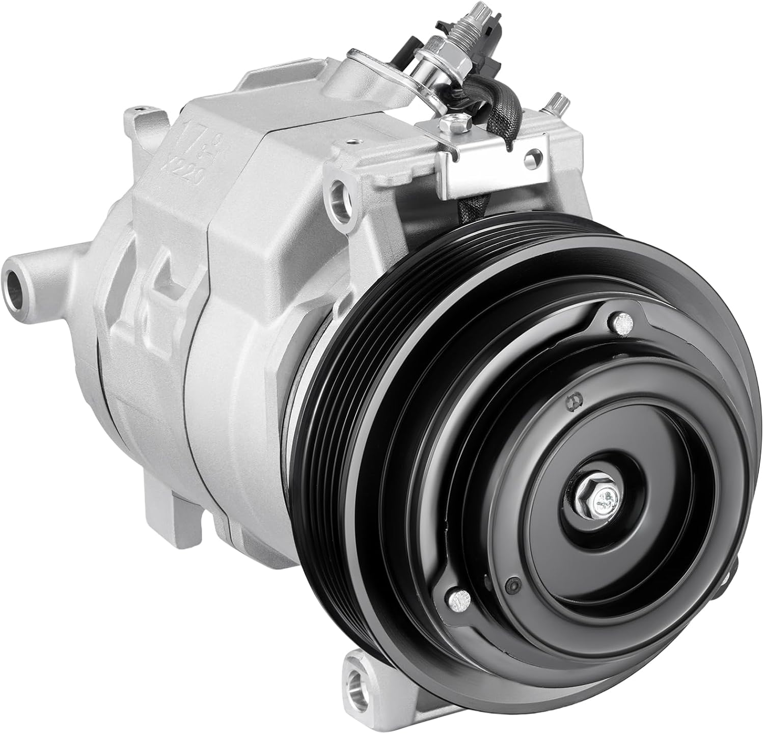 BDFHYK 158346 Air Conditioning A/C Compressor with Clutch Compatible with Chrysler Town & Country V6 4.0L 2008-2010, Compatible with Dodge Grand Caravan V6 4.0L 2008-2010