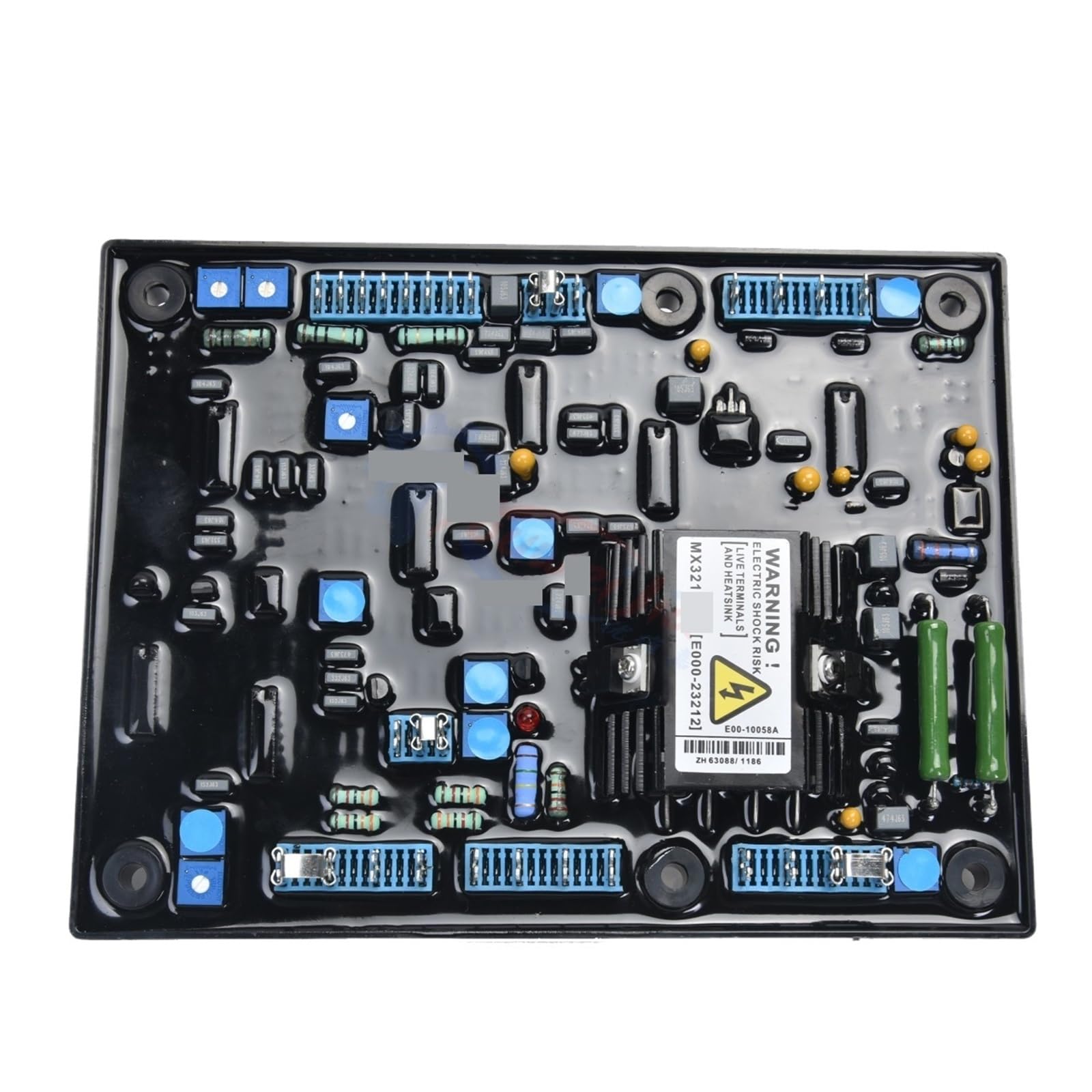 CSKWLLNBC 1pcs MX321 AVR Voltage Automatic Regulator Stabilizer For Diesel Brushless Generator Board Parts