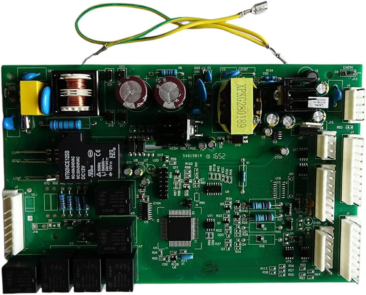 GLOB PRO SOLUTIONS 200D4852G016 Fridge Control Board 8" ¼ length Approx. Replacement for and compatible with GE old # 200D4852G016