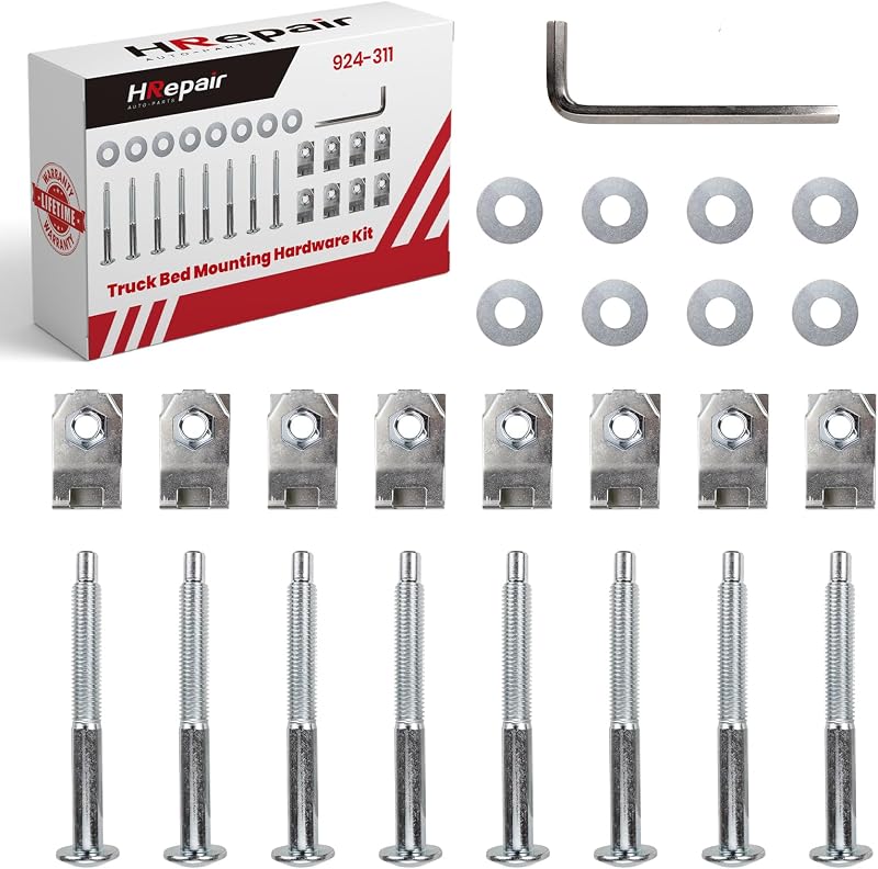 Kit de parafusos de fixação da caçamba HRepair 924-311 para Ford Super Duty – 8 conjuntos