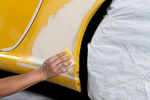 Miniatura 7 de Esparcidores amarillos de relleno de carrocería (paquete de 100)  Tamaño 6 pulgadas reutilizable esparcidor de plástico para rellenos automotrices,