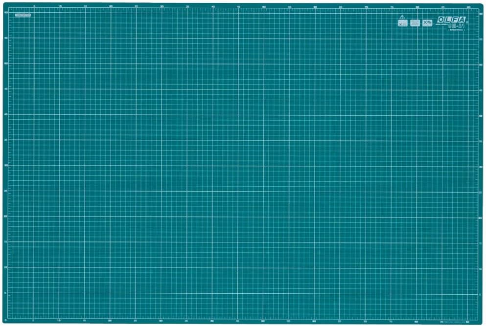Olfa CM-A1 | Self-Healing 2-Sided Cutting Mat Imperial/Metric Grid | 920 x 610mm