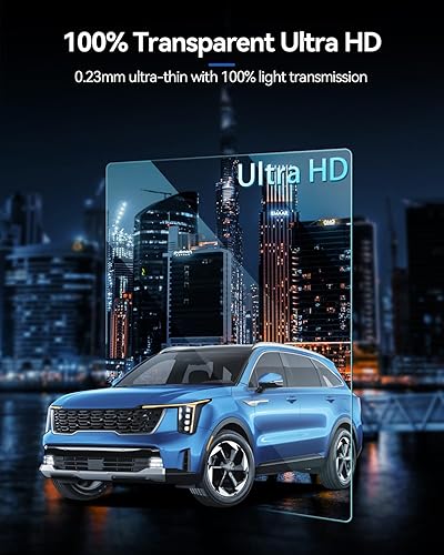 Miniatura 402 de Protector de pantalla de coche para Ford Edge 2024 2025 2023 2022 2021 (SE/SEL/ST-Line/Titanio/ST) Accesorios Protector de pantalla de vidrio