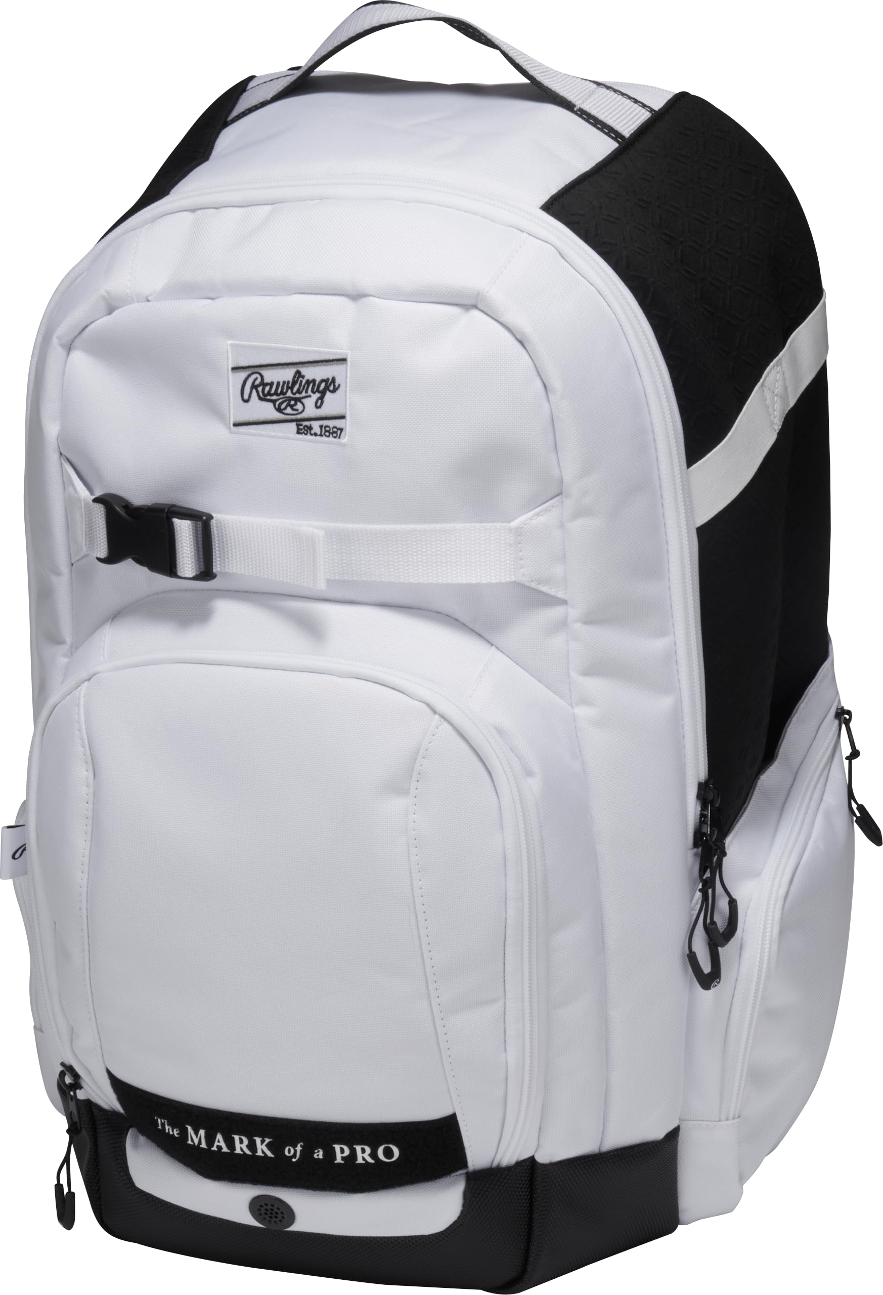 Rawlings | THE Journey Player's Backpack | Baseball/Softball | White