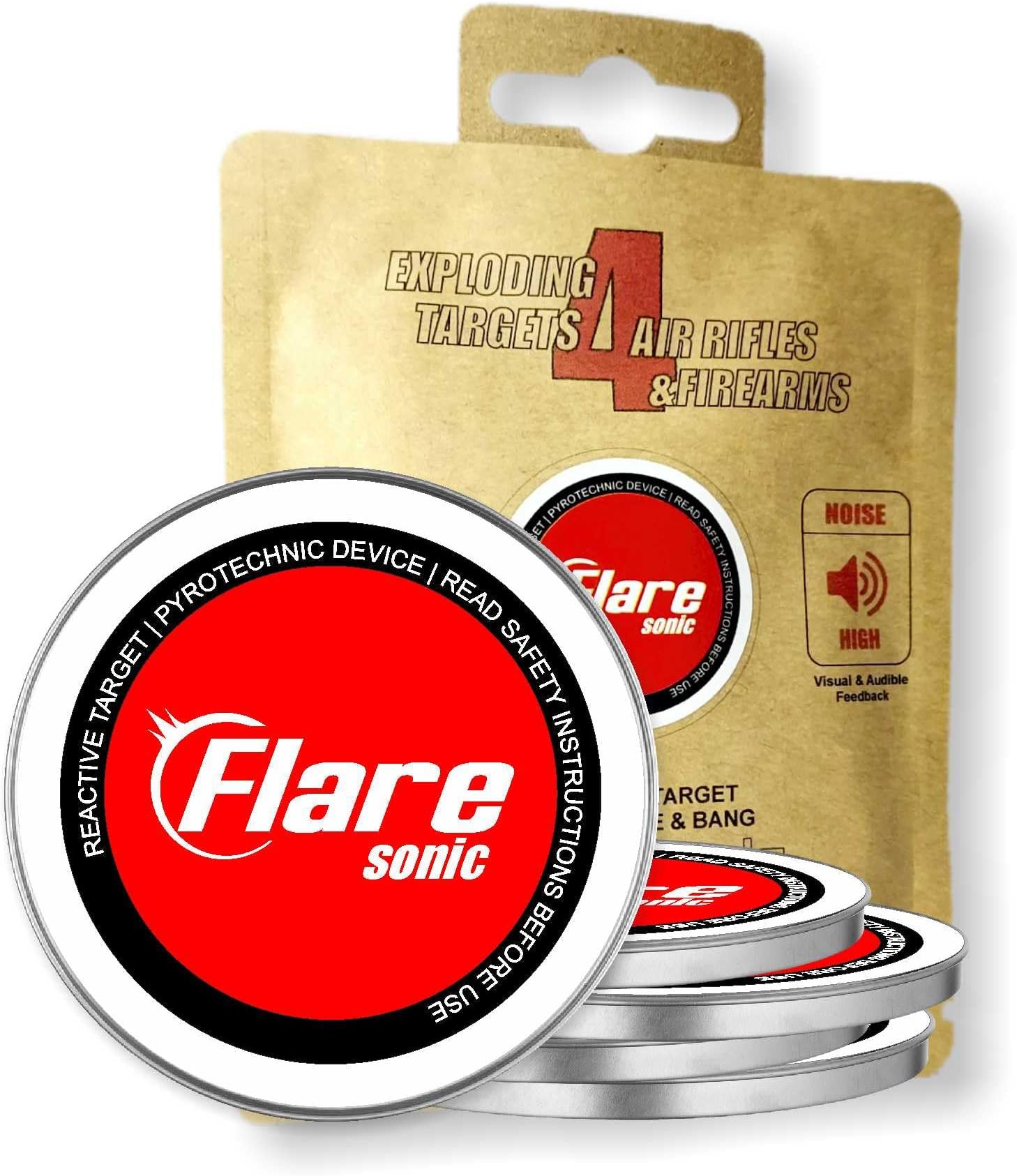 Air rifle target | Flash, Smoke & Bang | Loud, Exploding Target
