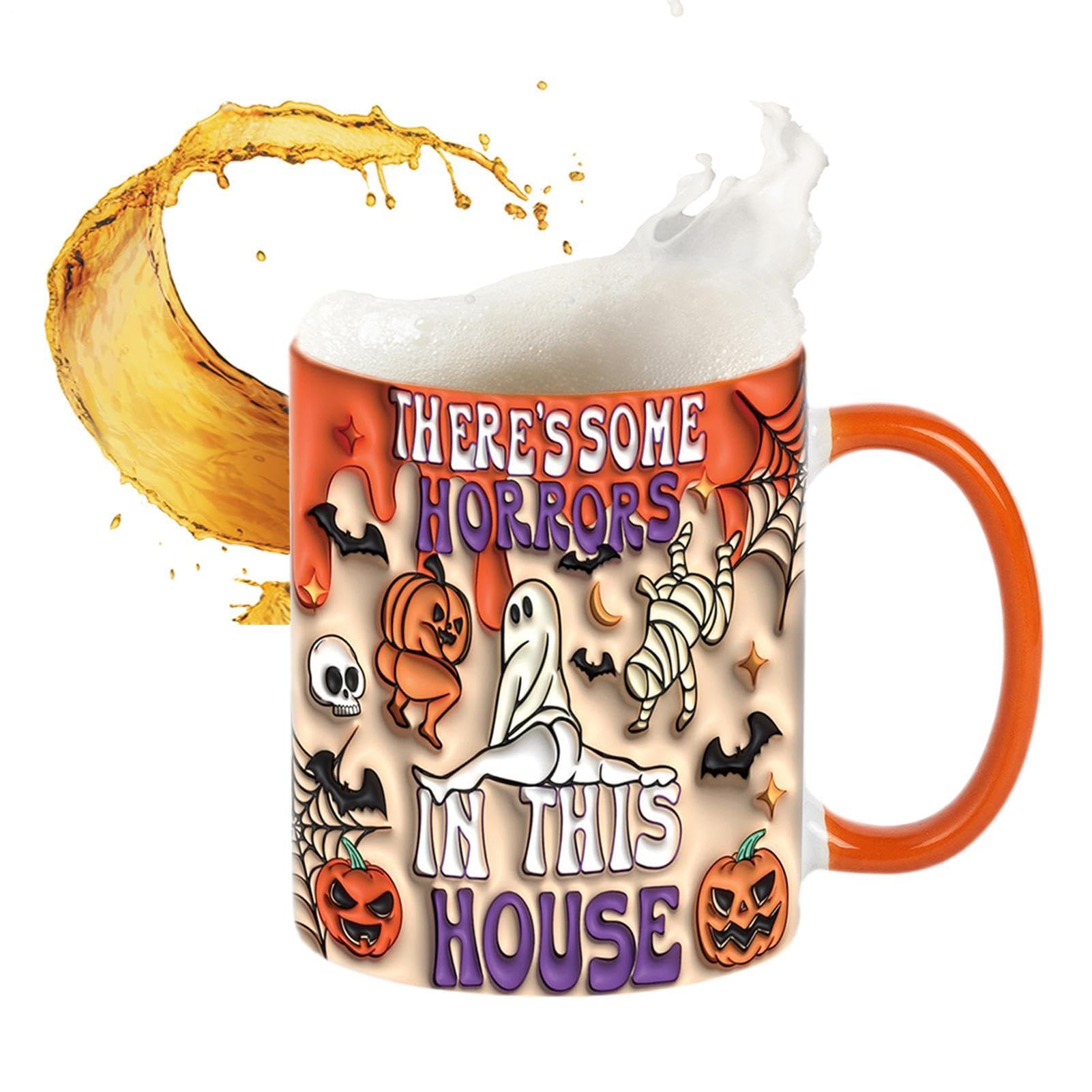 Taza festiva para regalar a mujeres y hombres en celebraciones de otoño